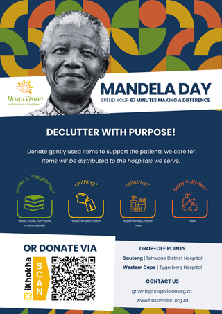 Mandela Day 2025: Declutter with Purpose & Spread Hope with Hospivision