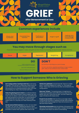 Grief support- how to support someone who is grieving Hospivision