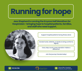 Running for Hope: Supporting Hospivision Through the Knysna Half Marathon