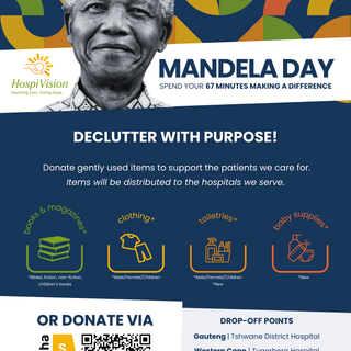 Mandela Day 2025: Declutter with Purpose & Spread Hope with Hospivision
