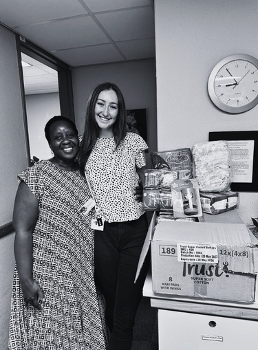 Hospivision NPO Volunteer who gave SBAH Donations