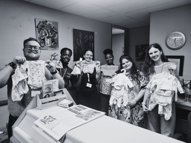 Hospivision NPO Volunteers sorting out the SBAH Donations