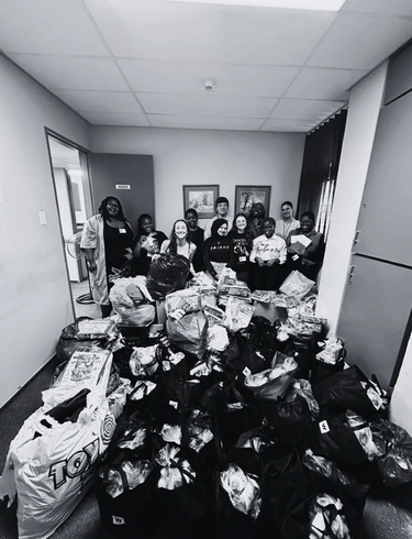 Hospivision NPO Volunteers with SBAH Donations